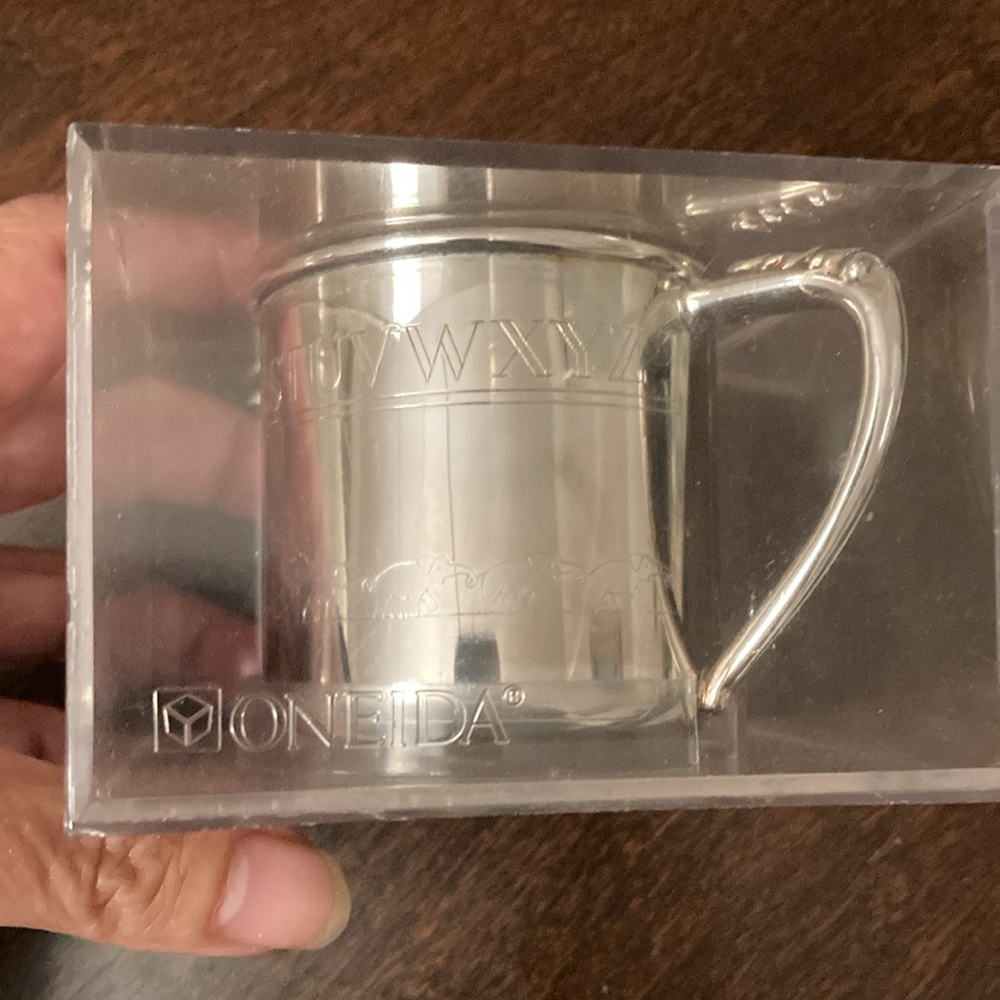 Silver Plated Baby Cup By Oneida